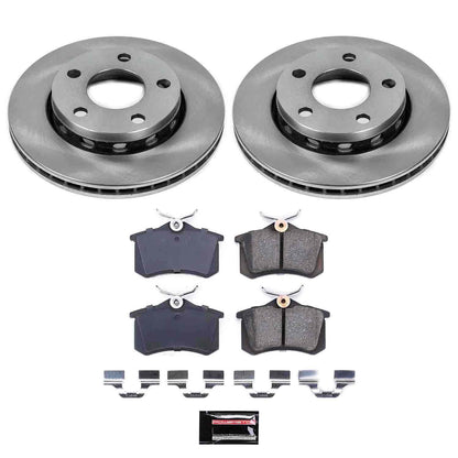 PowerStop Power Stop 00-02 Audi S4 Rear Autospecialty Brake Kit KOE894