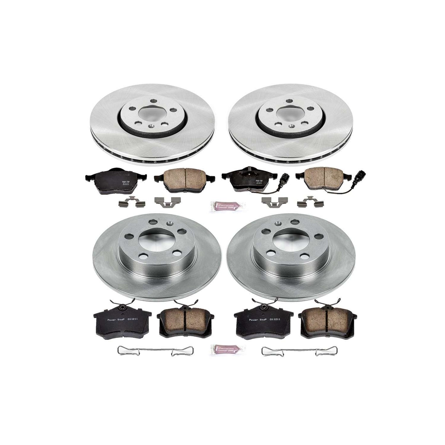 PowerStop Power Stop 99-10 Volkswagen Beetle Front & Rear Autospecialty Brake Kit KOE899