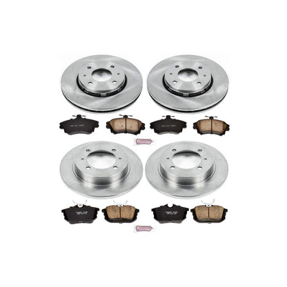 PowerStop Power Stop 00-04 Volvo S40 Front & Rear Autospecialty Brake Kit KOE912