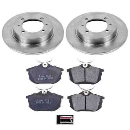 PowerStop Power Stop 00-04 Volvo S40 Rear Autospecialty Brake Kit KOE913
