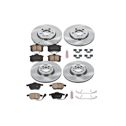 PowerStop Power Stop 00-06 Audi TT Quattro Front & Rear Autospecialty Brake Kit KOE916
