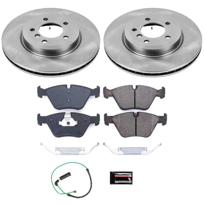 PowerStop Power Stop 01-06 BMW 330Ci Front Autospecialty Brake Kit KOE933