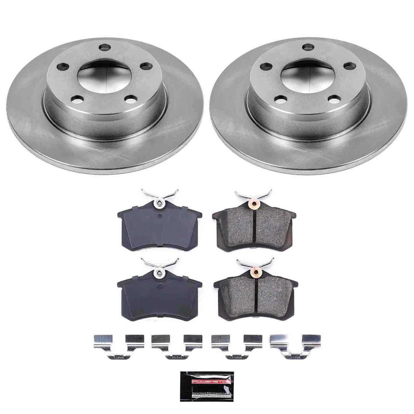 PowerStop Power Stop 98-04 Audi A6 Quattro Rear Autospecialty Brake Kit KOE941