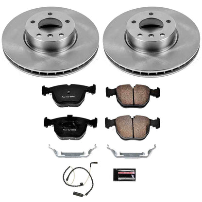 PowerStop Power Stop 01-03 BMW 530i Front Autospecialty Brake Kit KOE944
