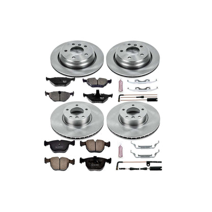 PowerStop Power Stop 01-03 BMW 530i Front & Rear Autospecialty Brake Kit KOE945