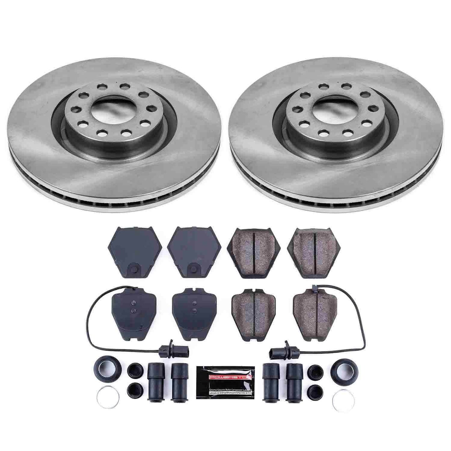 PowerStop Power Stop 00-04 Audi A6 Quattro Front Autospecialty Brake Kit KOE948