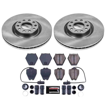 PowerStop Power Stop 00-04 Audi A6 Quattro Front Autospecialty Brake Kit KOE948