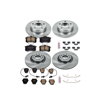 PowerStop Power Stop 02-04 Audi A6 Quattro Front & Rear Autospecialty Brake Kit KOE950