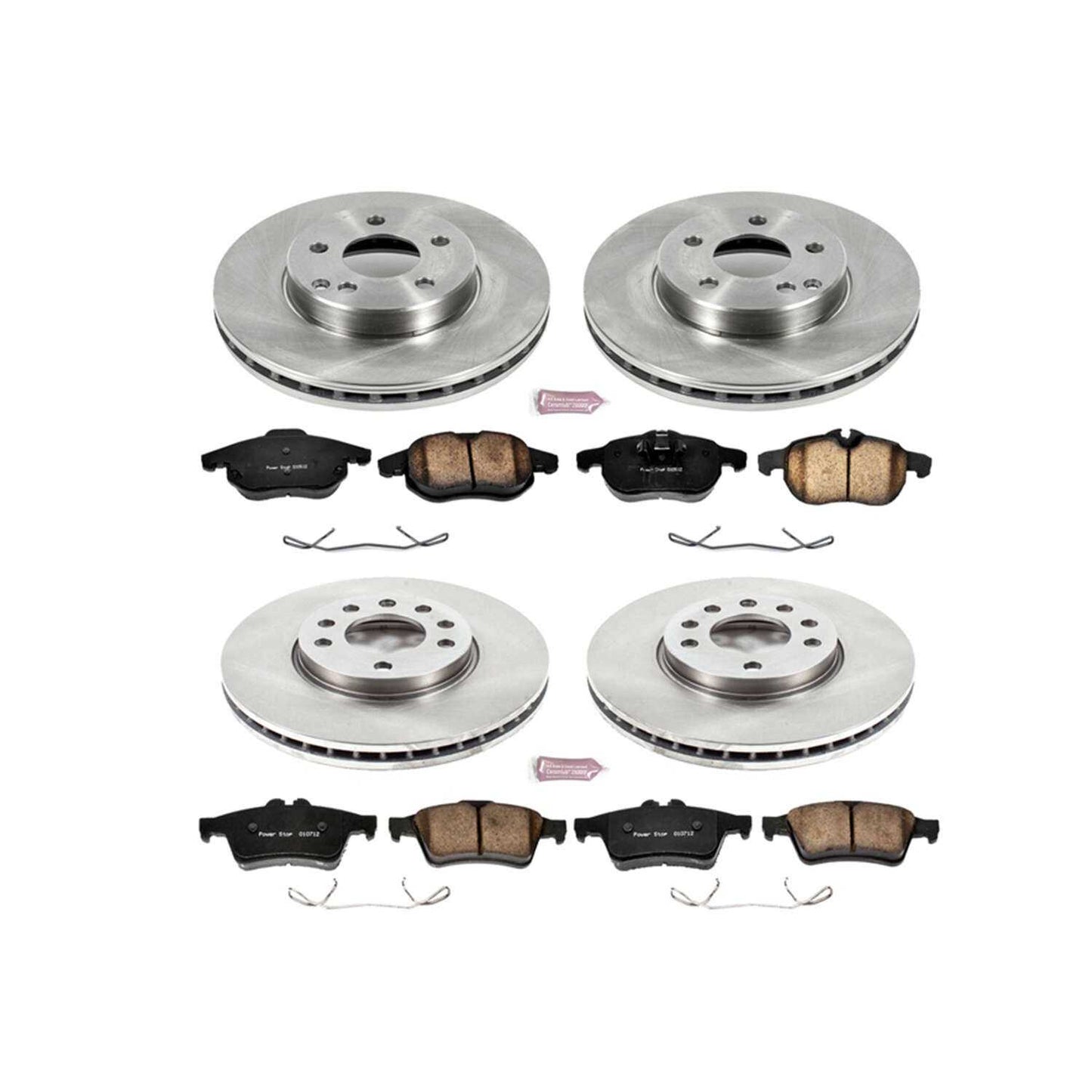 PowerStop Power Stop 03-11 Saab 9-3 Front & Rear Autospecialty Brake Kit KOE979