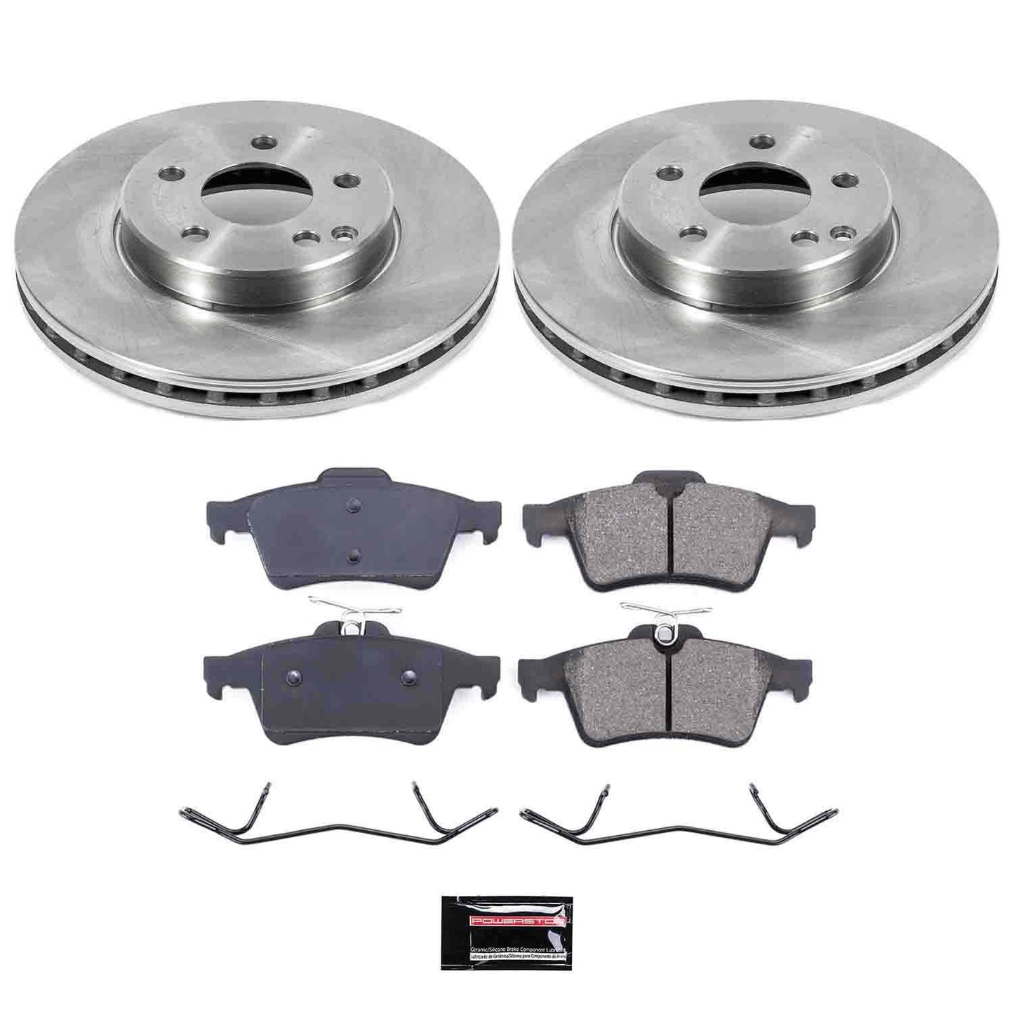 PowerStop Power Stop 03-11 Saab 9-3 Rear Autospecialty Brake Kit KOE981
