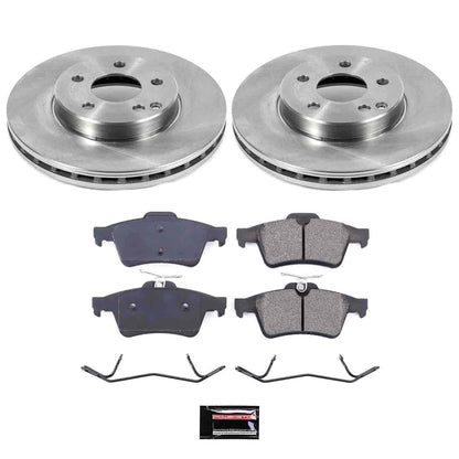 PowerStop Power Stop 03-11 Saab 9-3 Rear Autospecialty Brake Kit KOE981