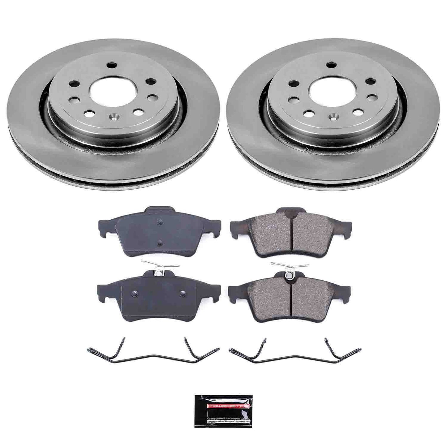PowerStop Power Stop 03-11 Saab 9-3 Rear Autospecialty Brake Kit KOE983