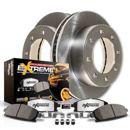 PowerStop Power Stop 02-04 Chevrolet Avalanche 2500 Front Z36 Truck & Tow Kit MDK2071