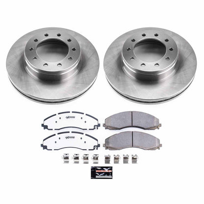 PowerStop Power Stop 17-20 Ford F-450 Super Duty Front Z36 Truck & Tow Kit MDK7422