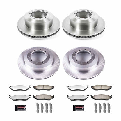 PowerStop Power Stop 01-04 Ford F53 Front & Rear Medium Duty Kit MDK7821