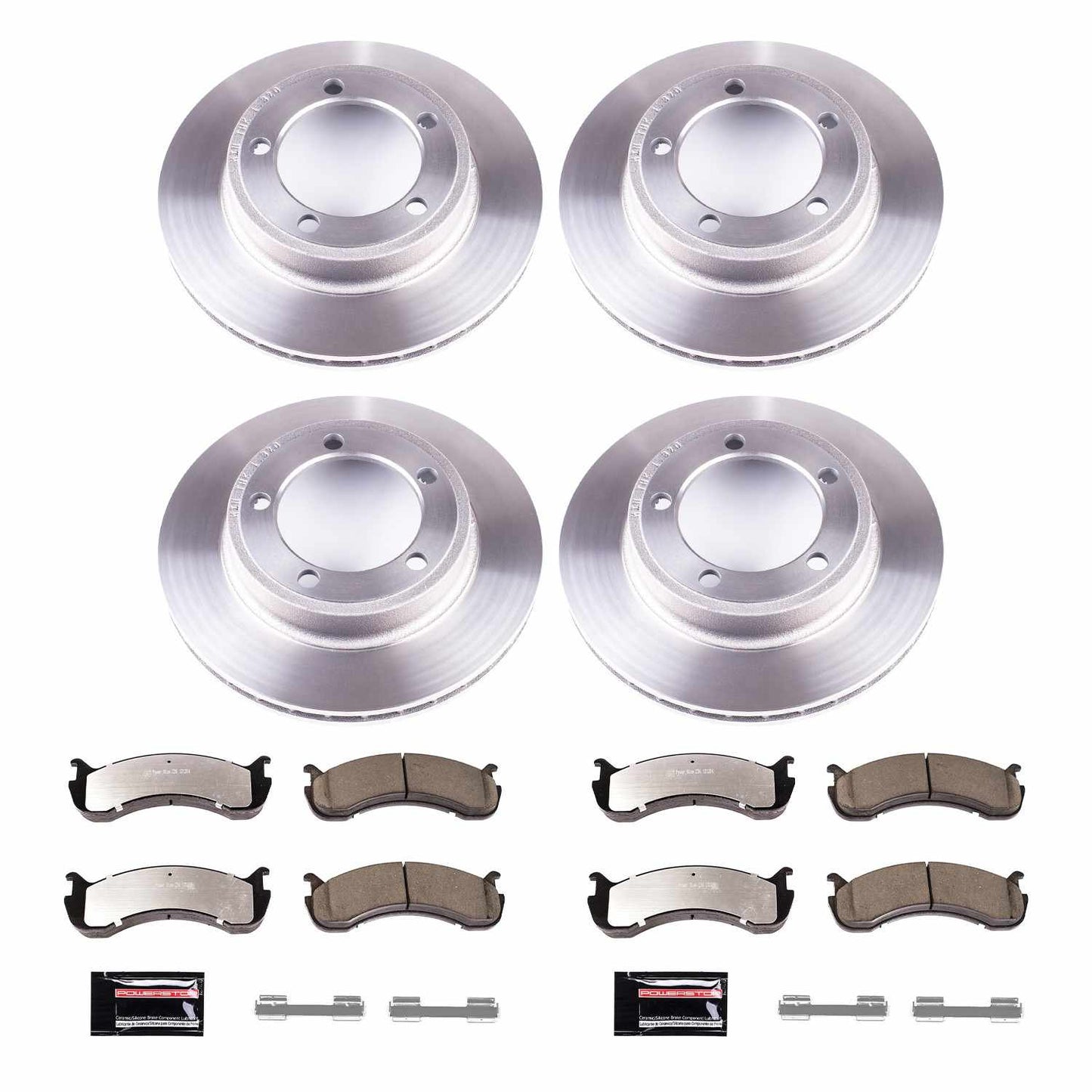 PowerStop Power Stop 01-11 Workhorse Custom Chassis W22 Front & Rear Medium Duty Kit MDK8402