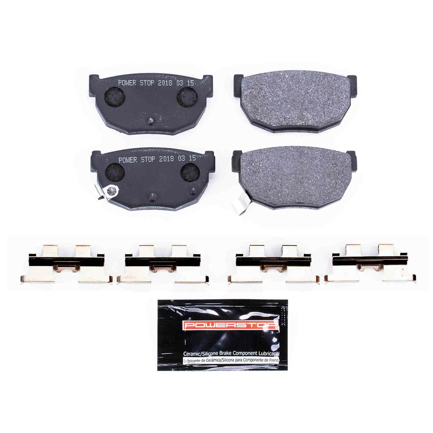 PowerStop Power Stop 86-88 Nissan 200SX Rear Track Day SPEC Brake Pads PSA-230