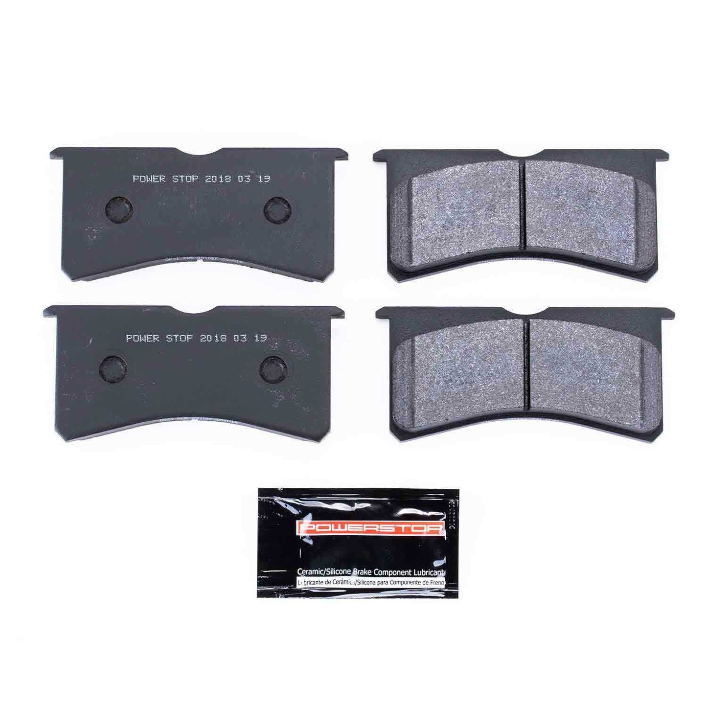 PowerStop Power Stop Billet/Forged Narrow Superlite 4/6 Track Day SPEC Brake Pads PSA-R21