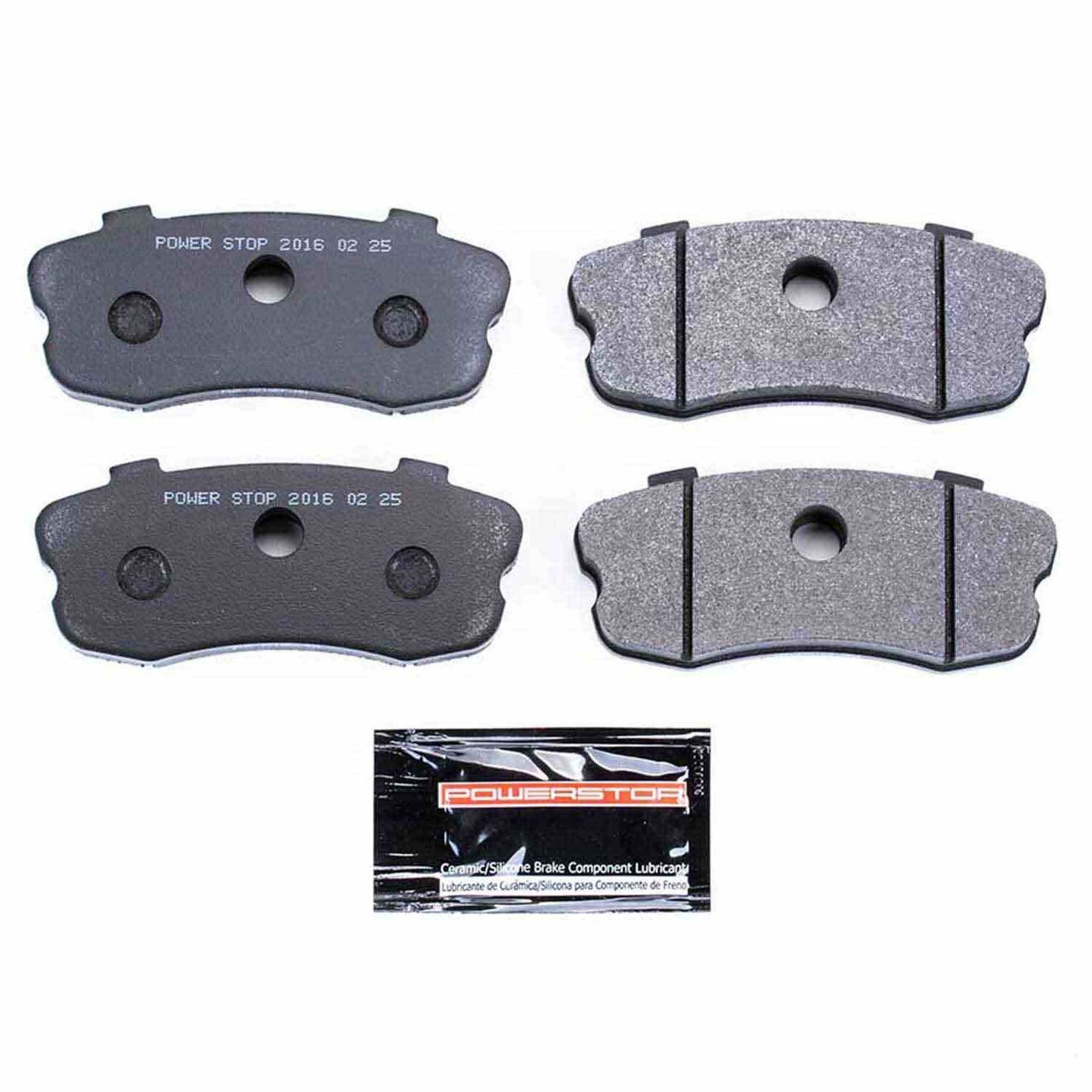 PowerStop Power Stop 06-13 Chevrolet Corvette Rear Track Day Brake Pads PST-1185R