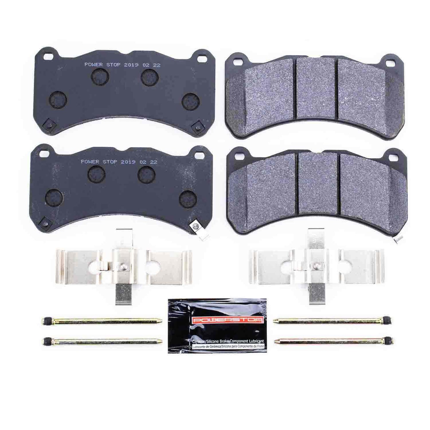 PowerStop Power Stop 13-14 Ford Mustang Front Track Day Brake Pads PST-1365