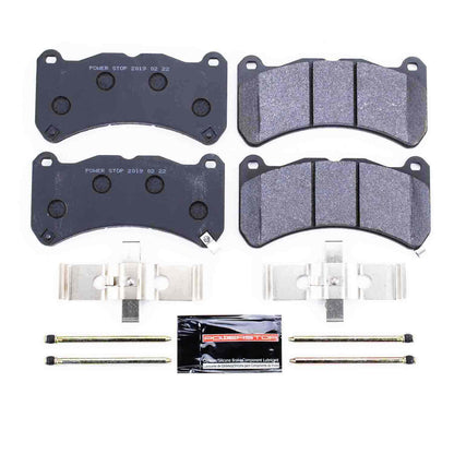 PowerStop Power Stop 13-14 Ford Mustang Front Track Day Brake Pads PST-1365
