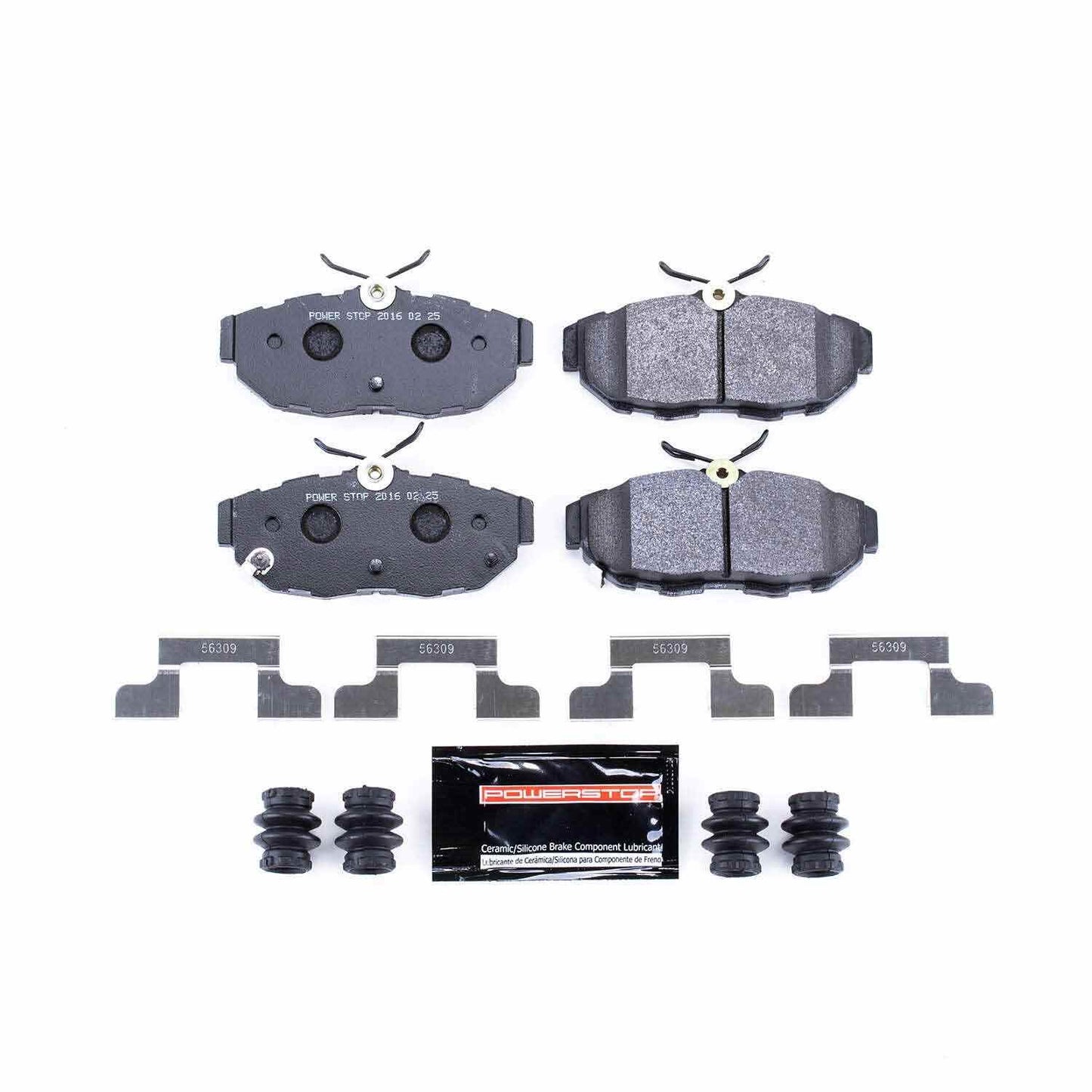 PowerStop Power Stop 11-14 Ford Mustang Rear Track Day Brake Pads PST-1465