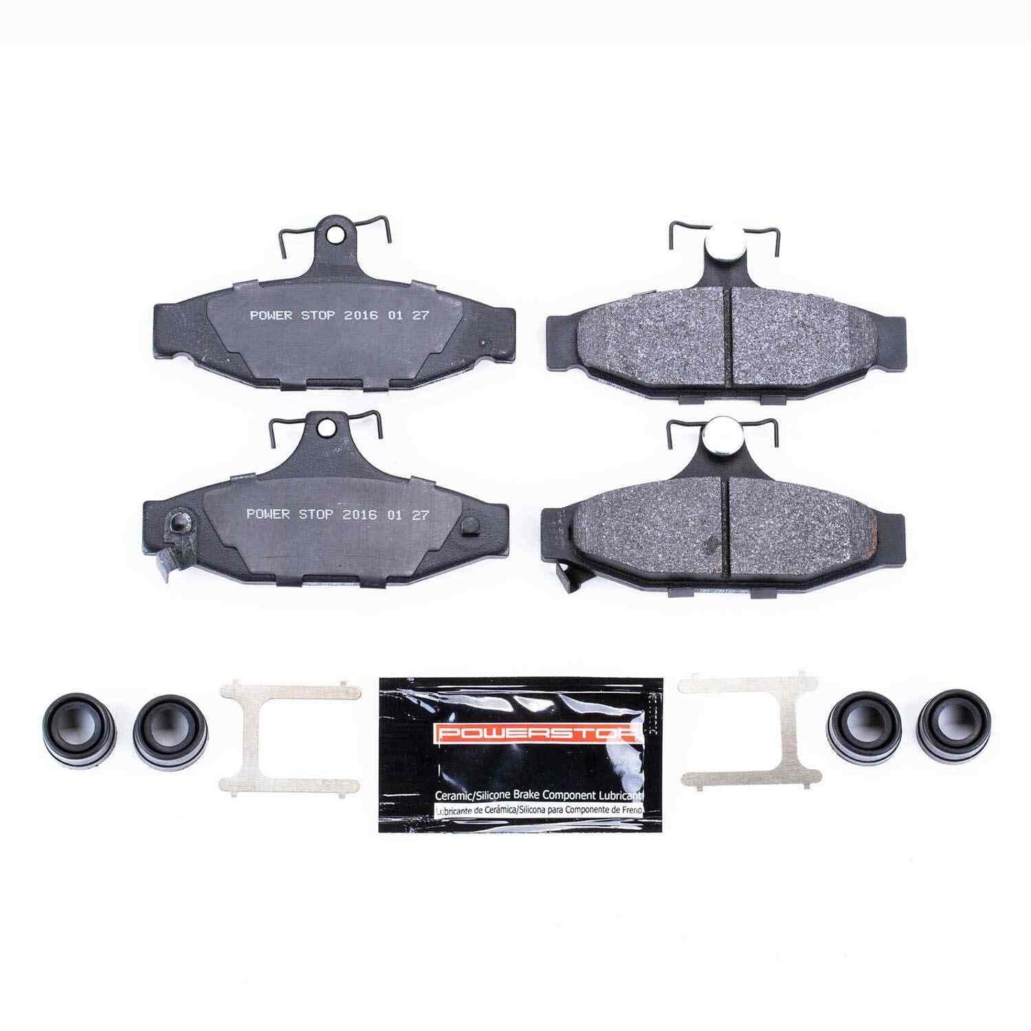 PowerStop Power Stop 87-97 Chevrolet Camaro Rear Track Day Brake Pads PST-413