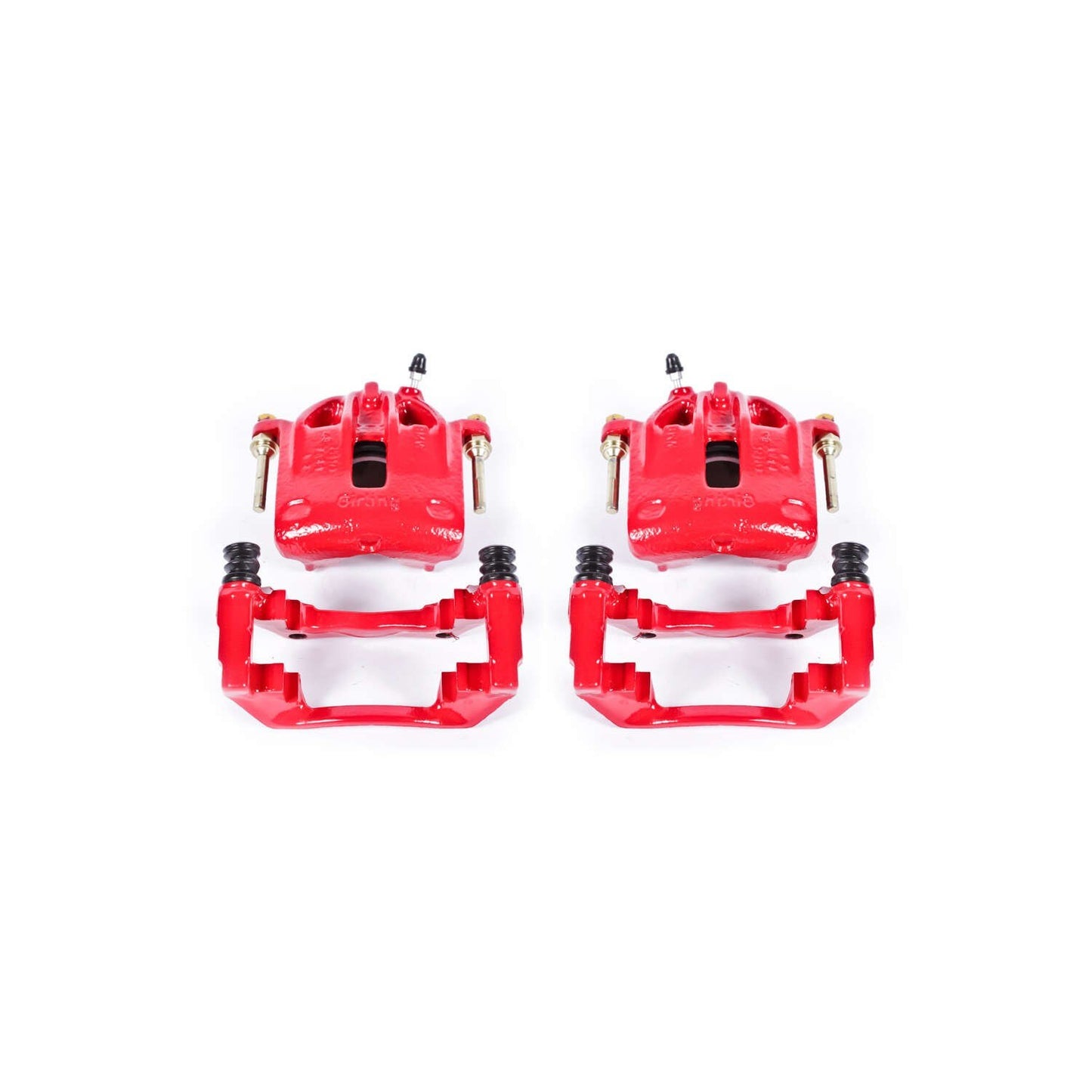 PowerStop Power Stop 1991 BMW 318i Front Red Calipers w/Brackets - Pair S1138