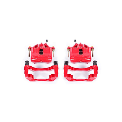 PowerStop Power Stop 1991 BMW 318i Front Red Calipers w/Brackets - Pair S1138