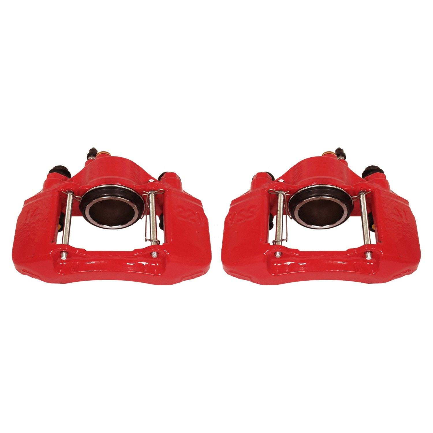 PowerStop Power Stop 91-03 Ford Escort Front Red Calipers w/o Brackets - Pair S1336A