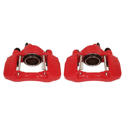 PowerStop Power Stop 91-03 Ford Escort Front Red Calipers w/o Brackets - Pair S1336A