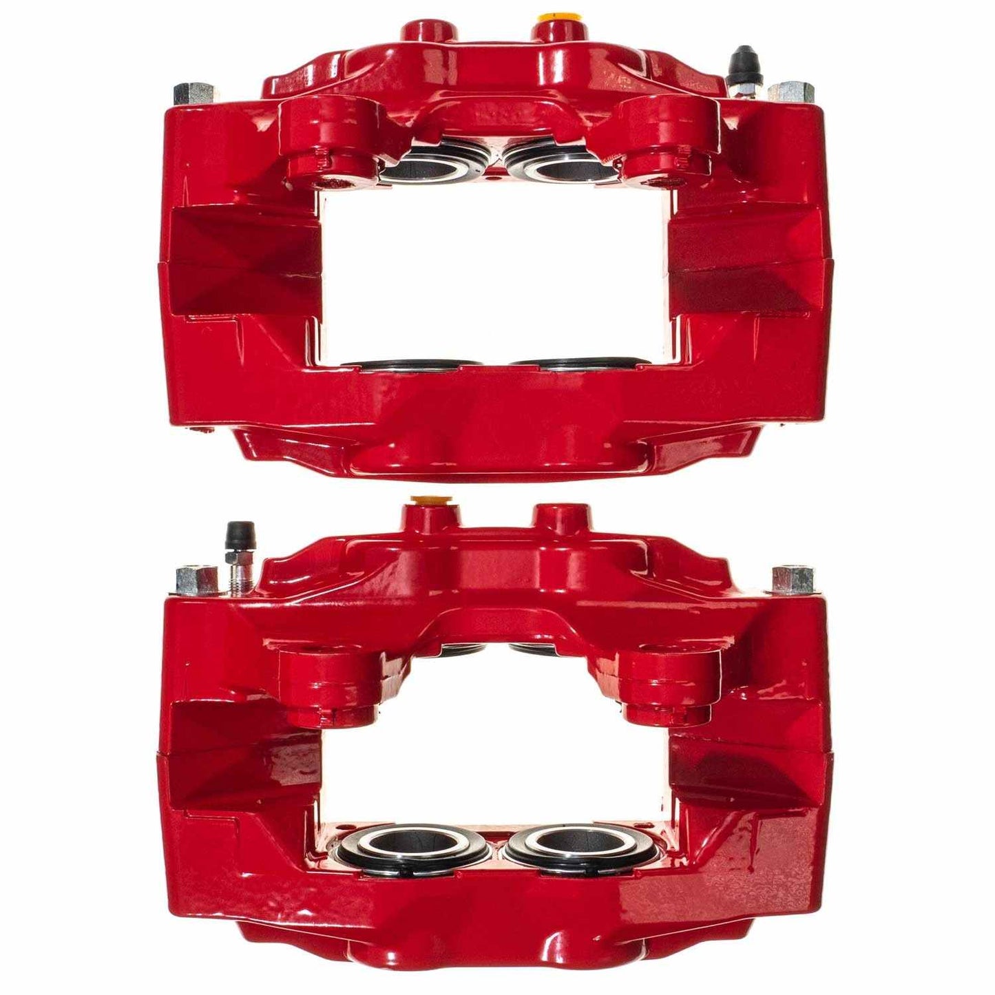 Power Stop 90-96 Nissan 300ZX Front Red Calipers - Pair S1399
