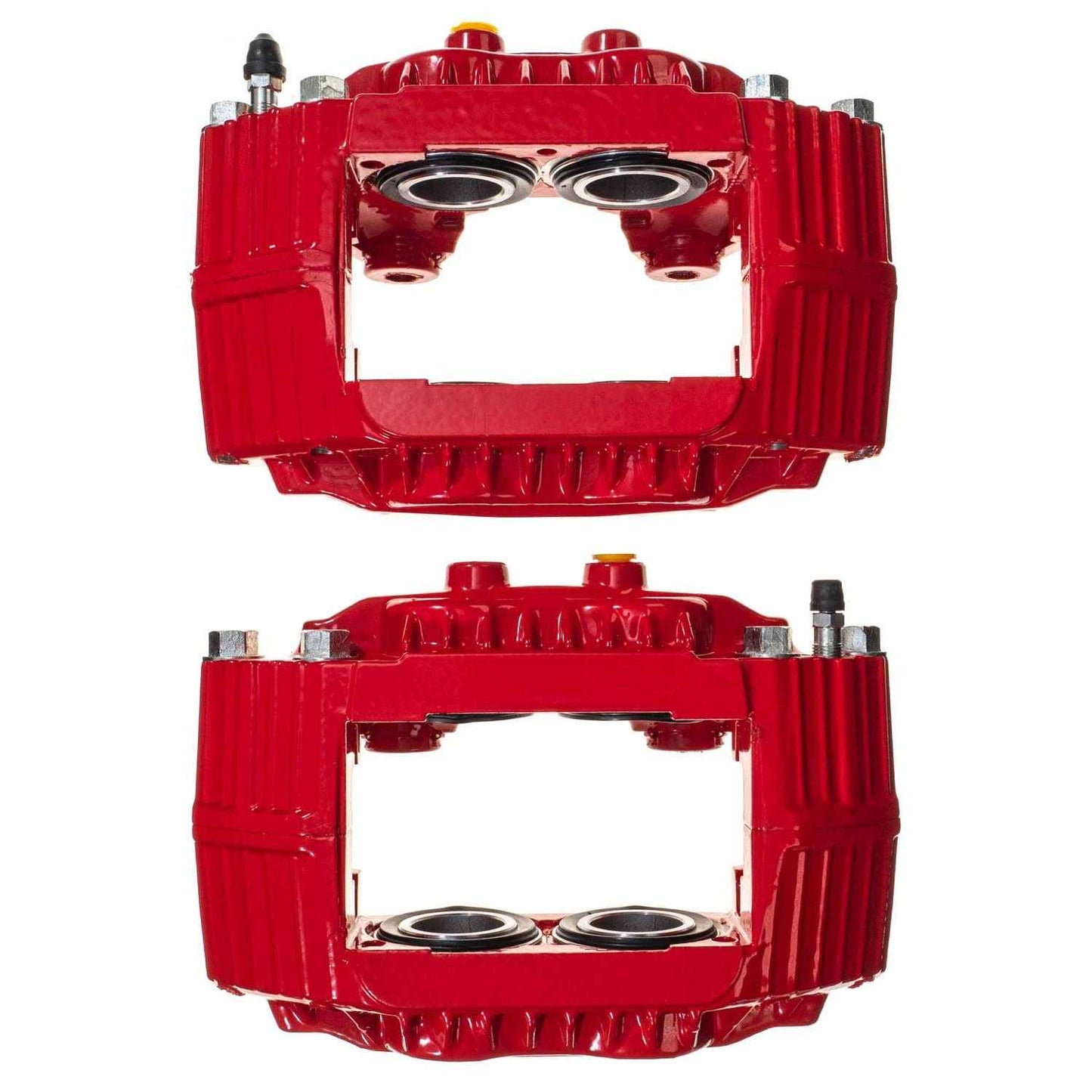 Power Stop 90-96 Nissan 300ZX Front Red Calipers - Pair S1399