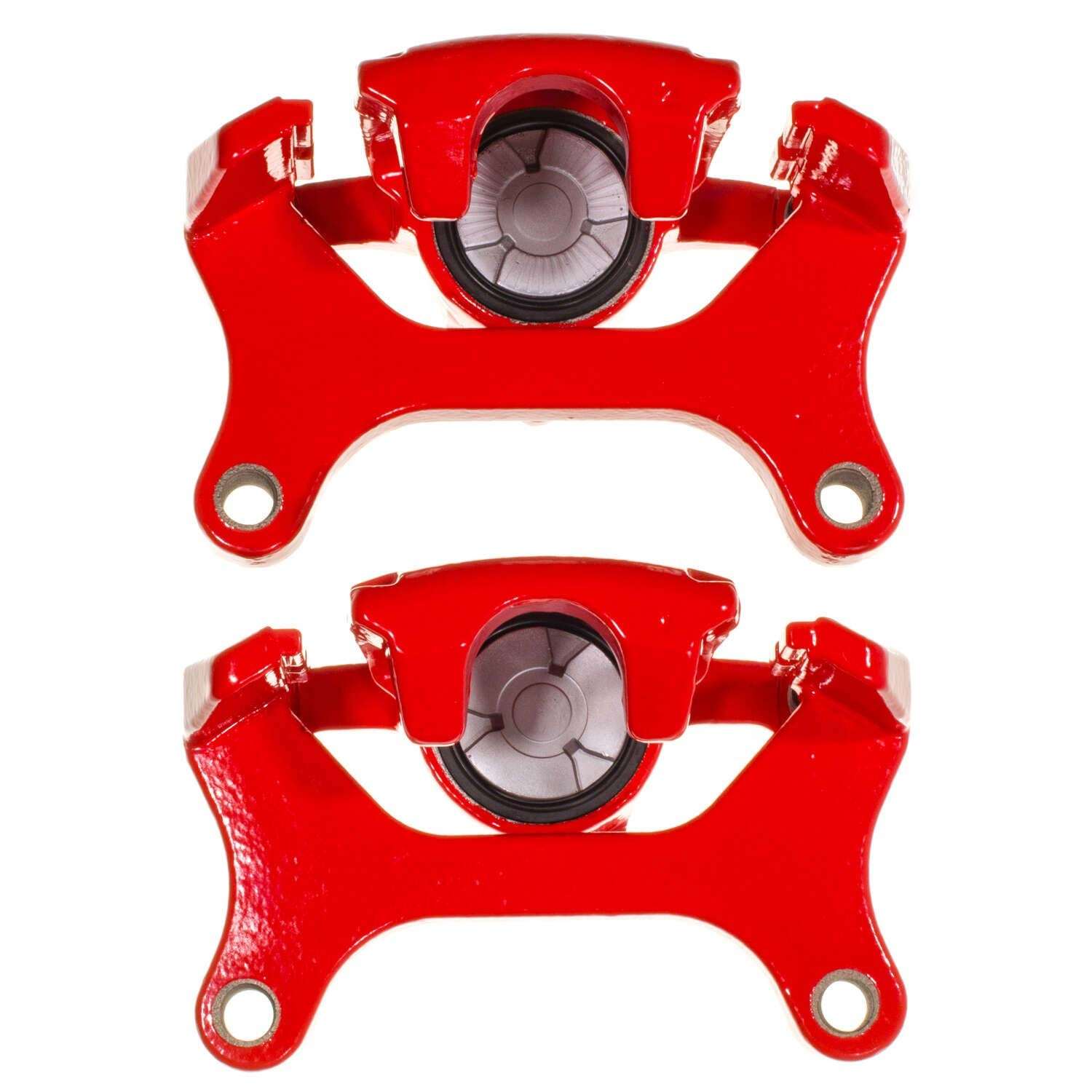 PowerStop Power Stop 18-20 Ford F-150 Rear Red Caliper w/Bracket - Pair S15018