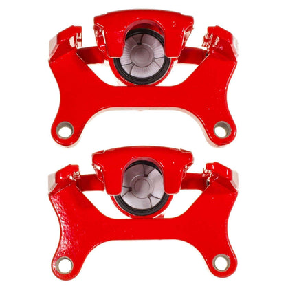 PowerStop Power Stop 18-20 Ford F-150 Rear Red Caliper w/Bracket - Pair S15018