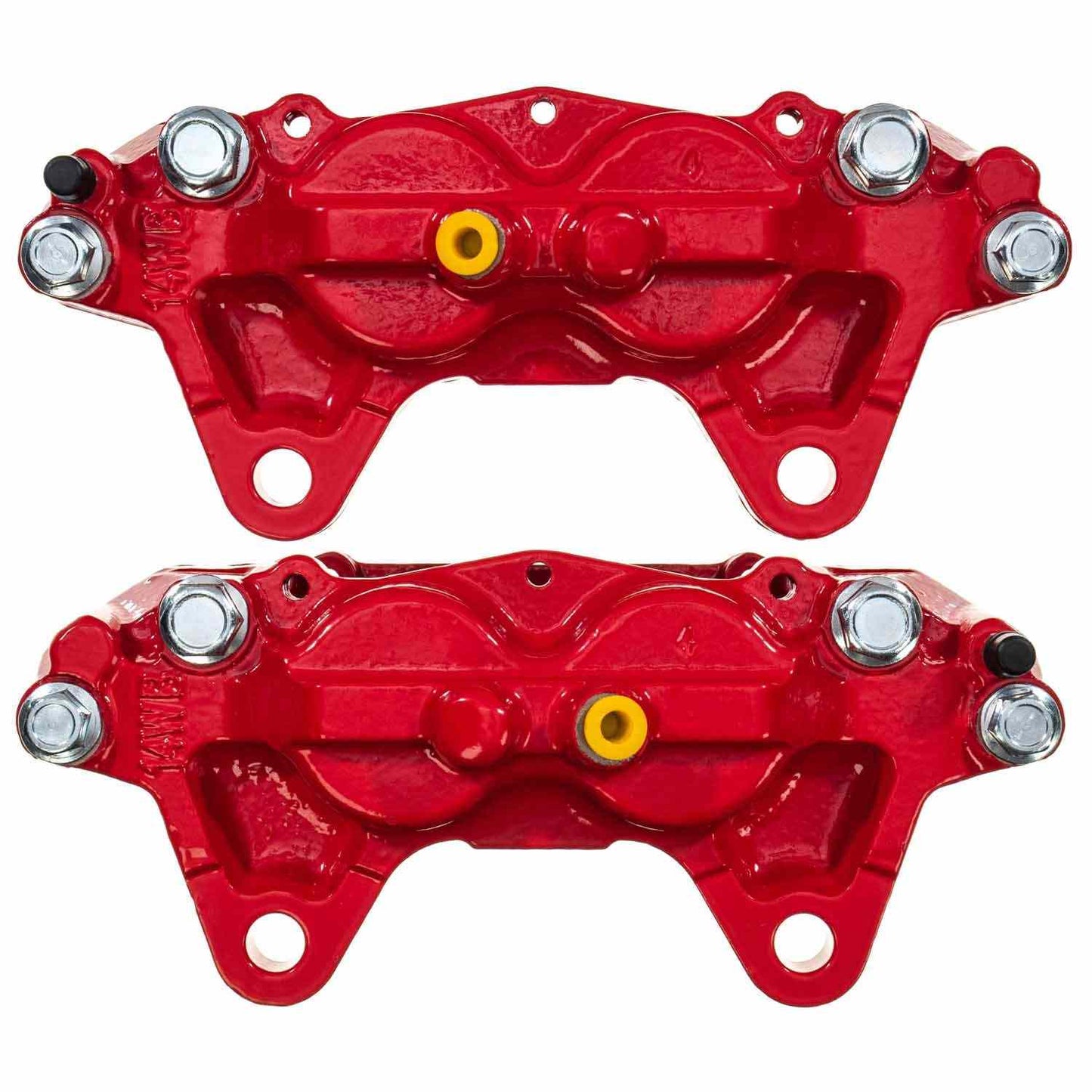 PowerStop Power Stop 15-22 Toyota 4Runner Front Red Caliper (Pair w/o Bracket) S15020