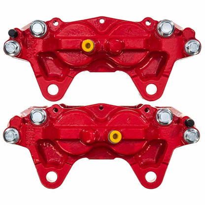 PowerStop Power Stop 15-22 Toyota 4Runner Front Red Caliper (Pair w/o Bracket) S15020