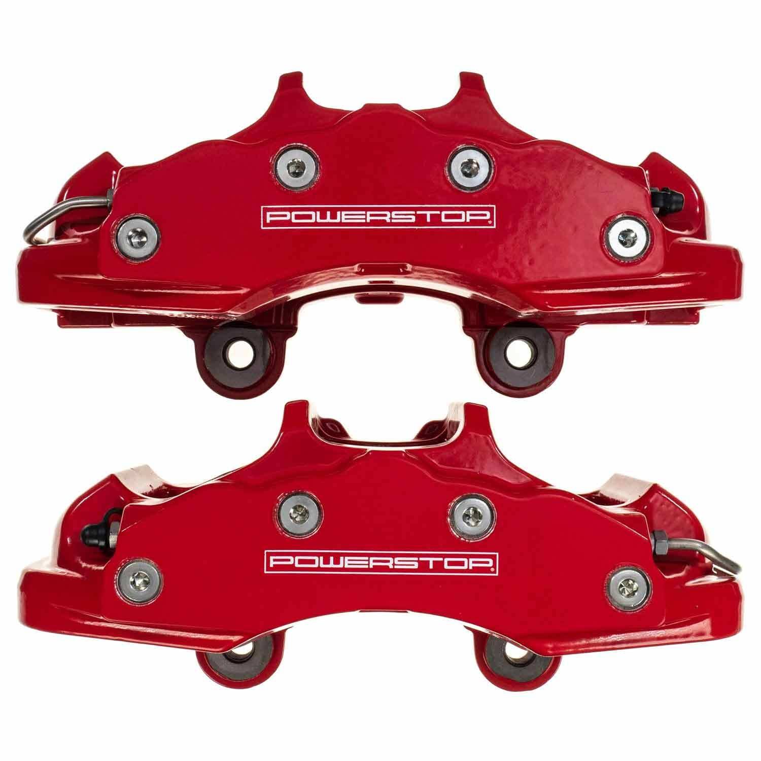 PowerStop Power Stop 06-13 Chevrolet Corvette Front Red Calipers - Pair S15042
