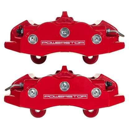 PowerStop Power Stop 06-13 Chevrolet Corvette Rear Red Calipers - Pair S15044