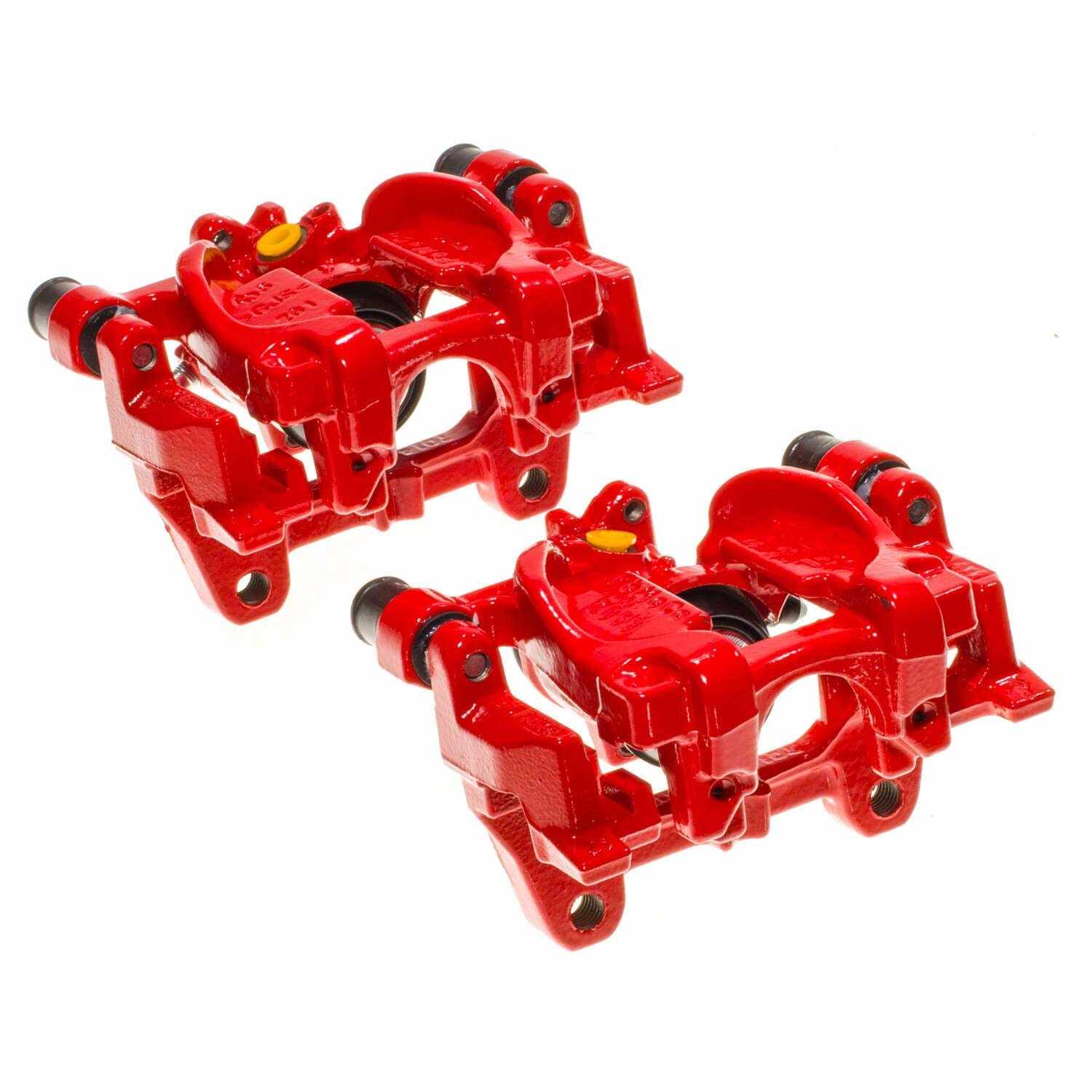 PowerStop Power Stop 19-22 Lincoln Nautilus Rear Red Caliper w/Bracket - Pair S15140