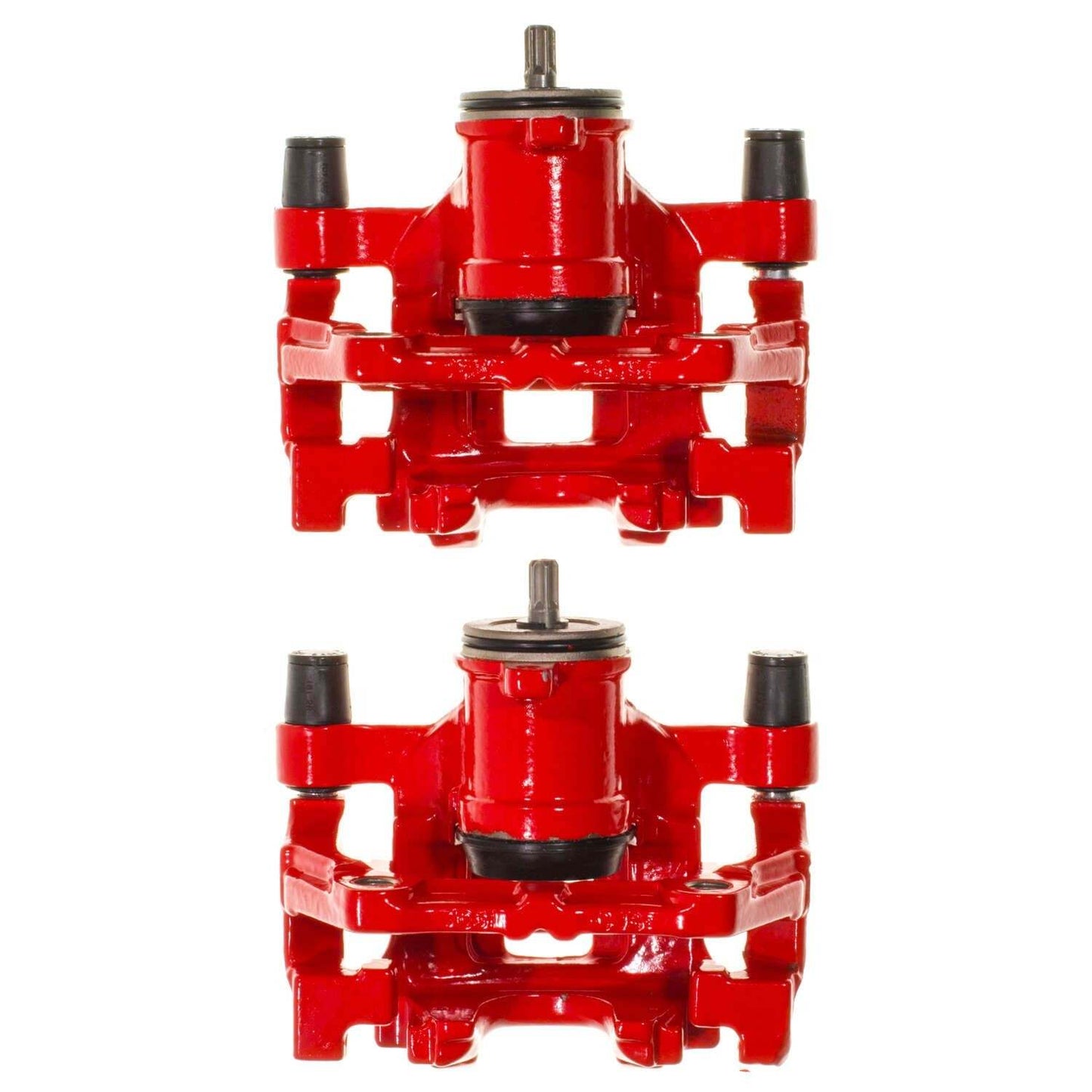 PowerStop Power Stop 19-22 Honda Insight Rear Red Caliper w/Bracket - Pair S15156