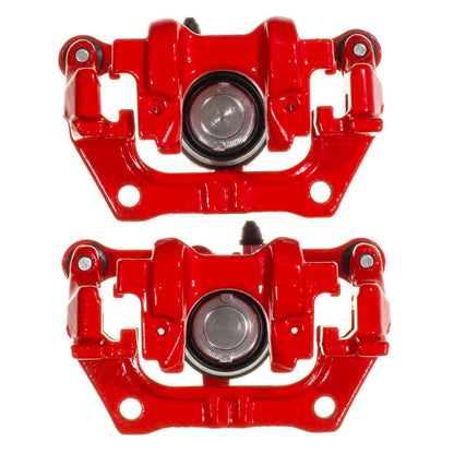 PowerStop Power Stop 19-22 Honda Insight Rear Red Caliper w/Bracket - Pair S15156