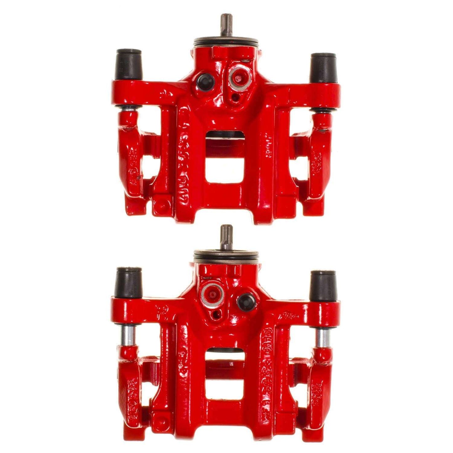PowerStop Power Stop 19-22 Honda Insight Rear Red Caliper w/Bracket - Pair S15156