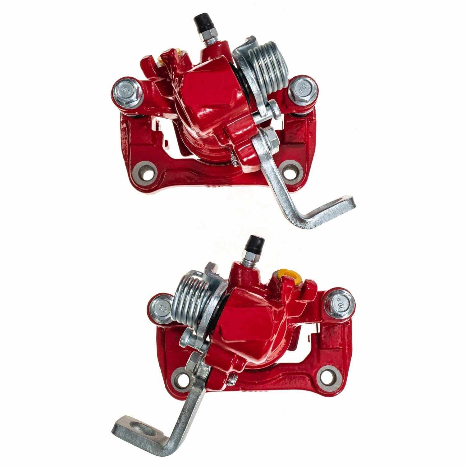 PowerStop Power Stop 94-01 Acura Integra Rear Red Calipers w/Brackets - Pair S1556