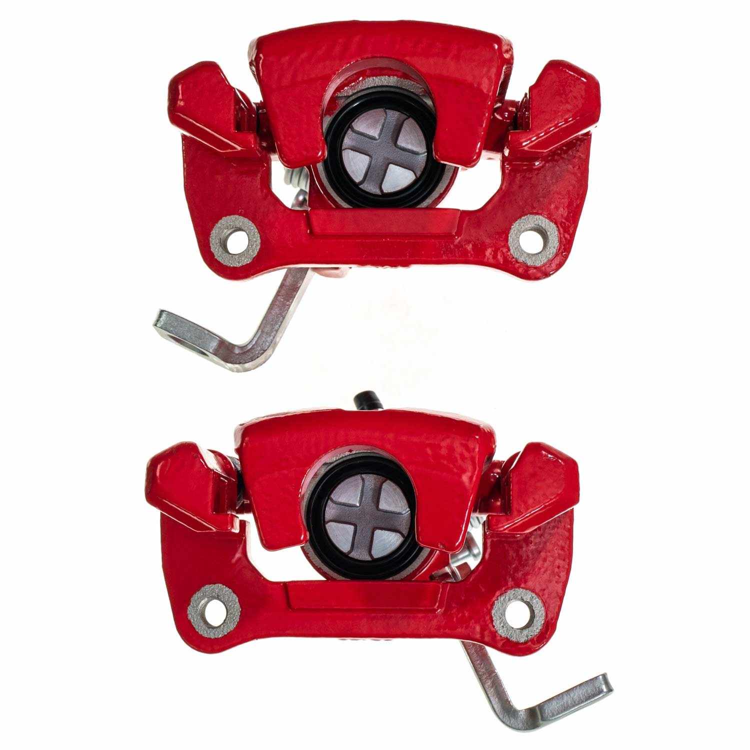 PowerStop Power Stop 94-01 Acura Integra Rear Red Calipers w/Brackets - Pair S1556