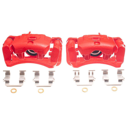 Power Stop 96-99 Acura SLX Rear Red Calipers - Pair S1636