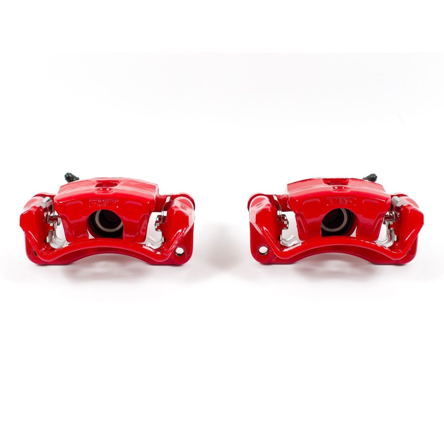 PowerStop Power Stop 95-05 Chrysler Sebring Rear Red Calipers w/Brackets - Pair S1692