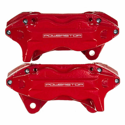 PowerStop Power Stop 96-02 Toyota 4Runner Front Red Calipers w/o Brackets - Pair S1830