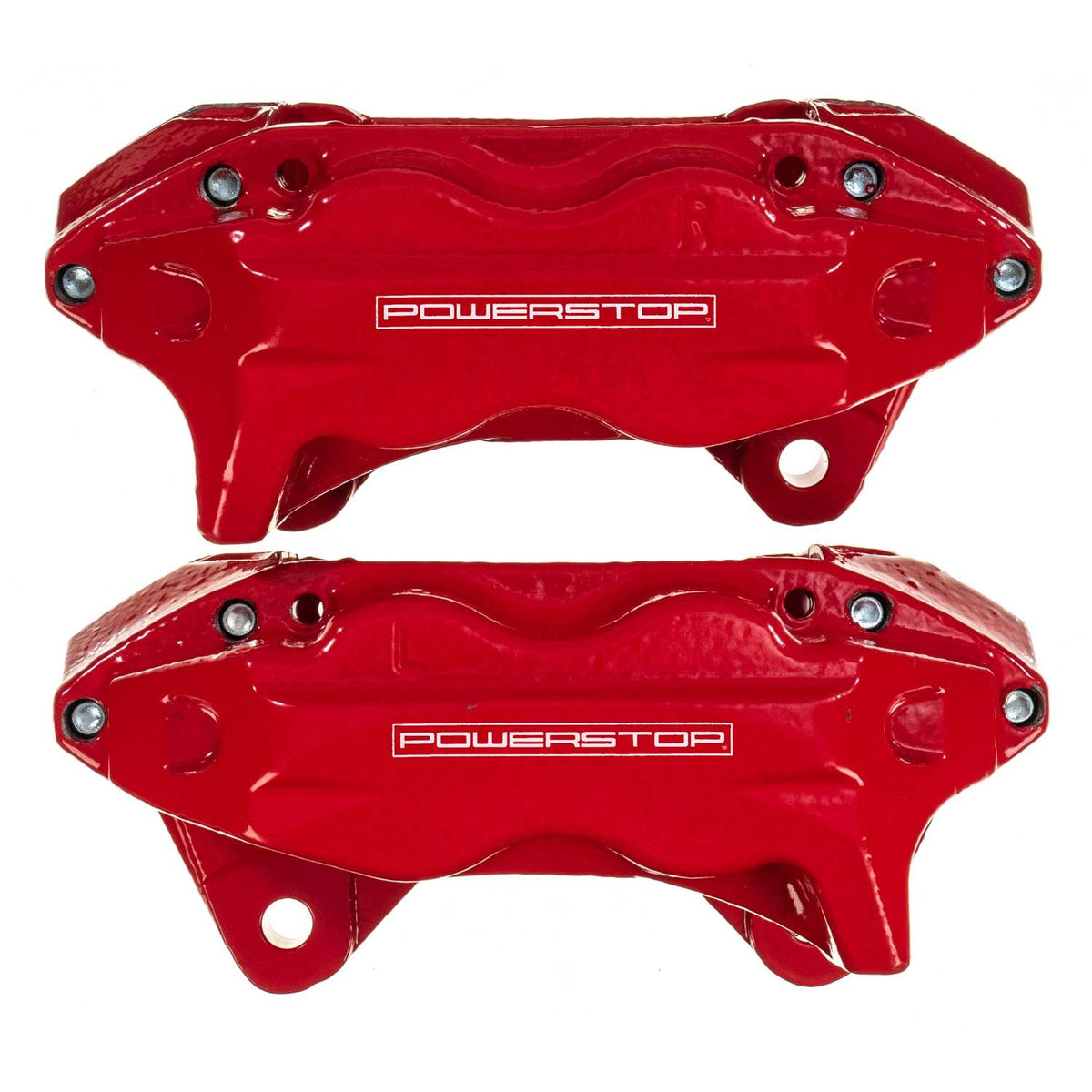 PowerStop Power Stop 96-02 Toyota 4Runner Front Red Calipers w/o Brackets - Pair S1830