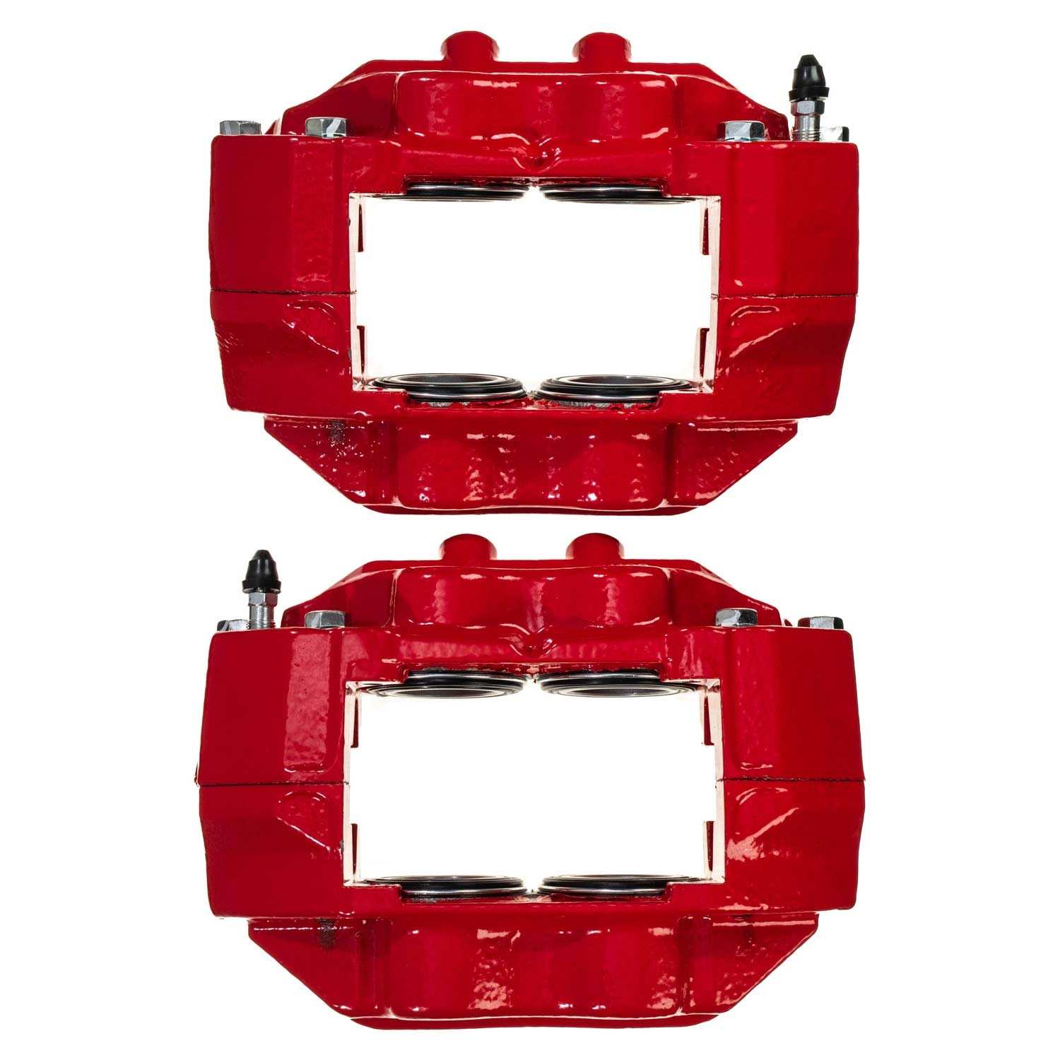 PowerStop Power Stop 96-02 Toyota 4Runner Front Red Calipers w/o Brackets - Pair S1830